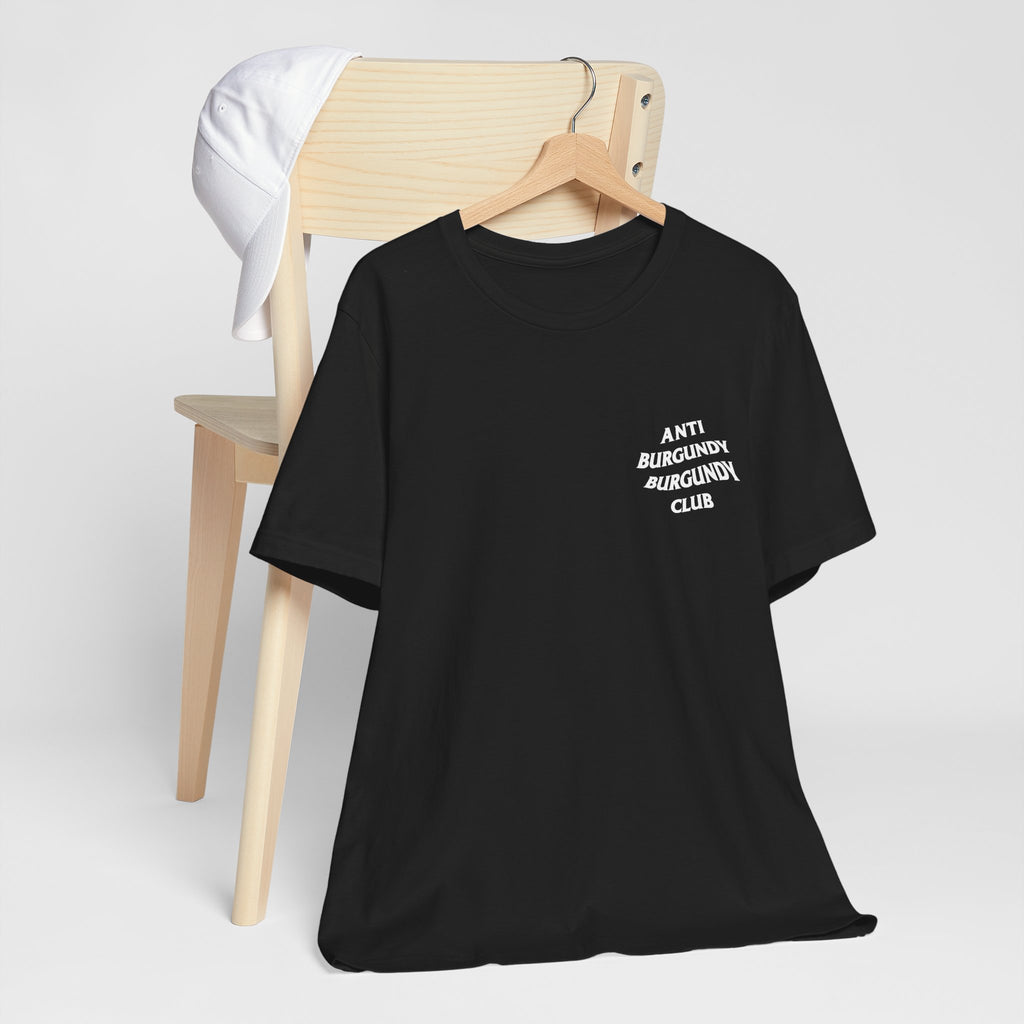 Anti-Burgundy Burgundy Club Tee Shirt
