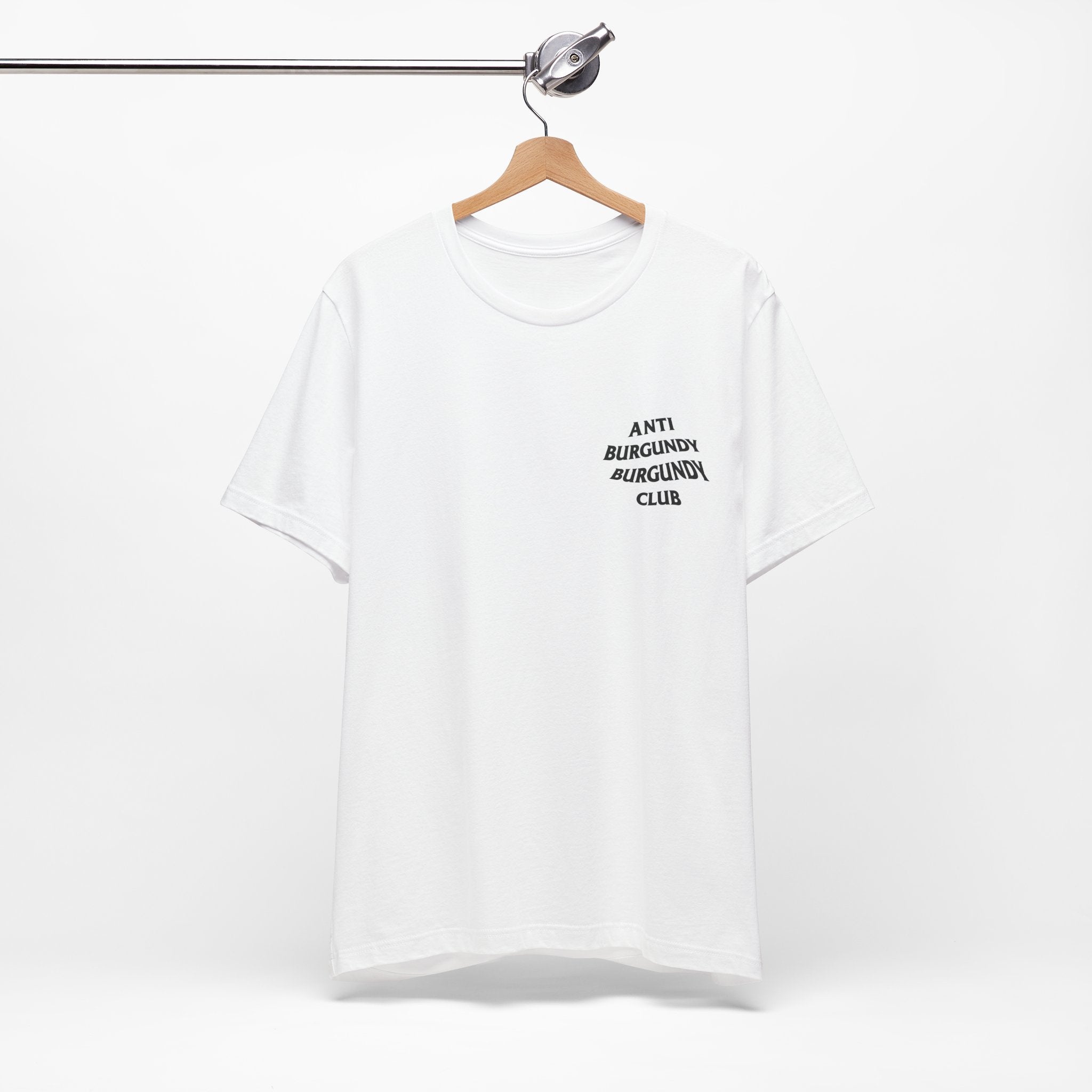 Anti-Burgundy Burgundy Club Tee Shirt