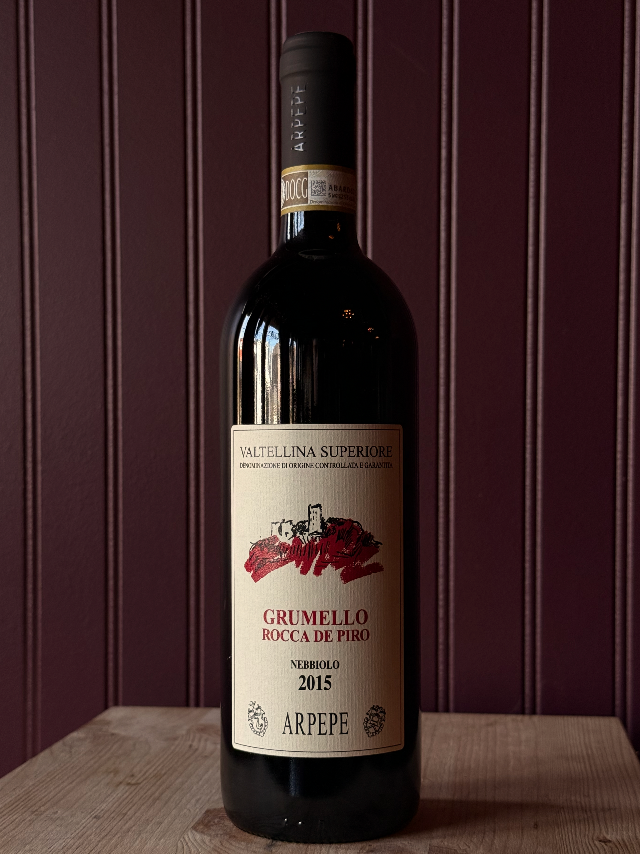 AR.PE.PE ‘Rocca de Piro’ Grumello Valtellina Superiore Nebbiolo
