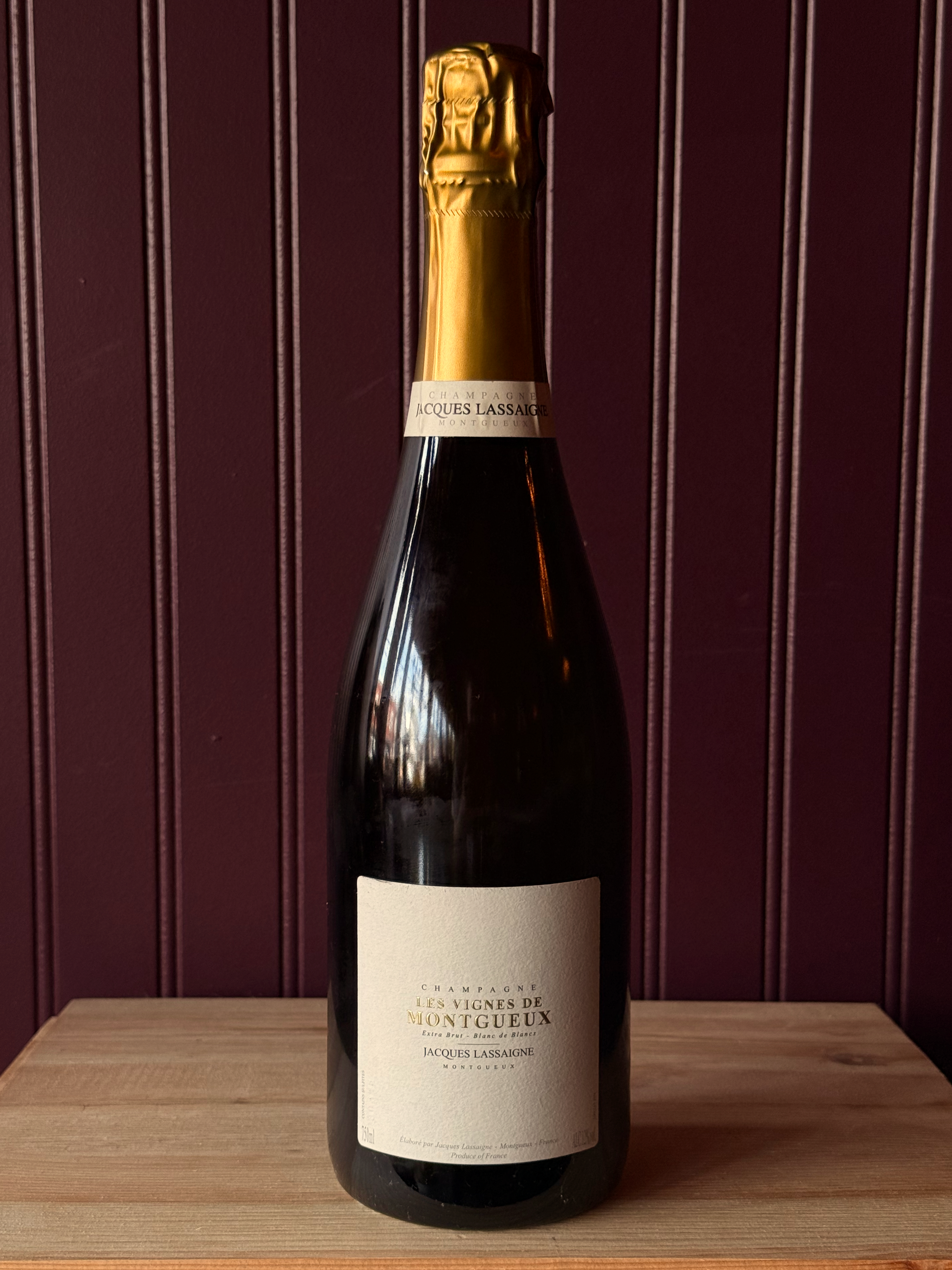 Champagne Jacques Lassaigne ‘Les Vignes de Montgueux’ Blanc de Blancs Extra Brut