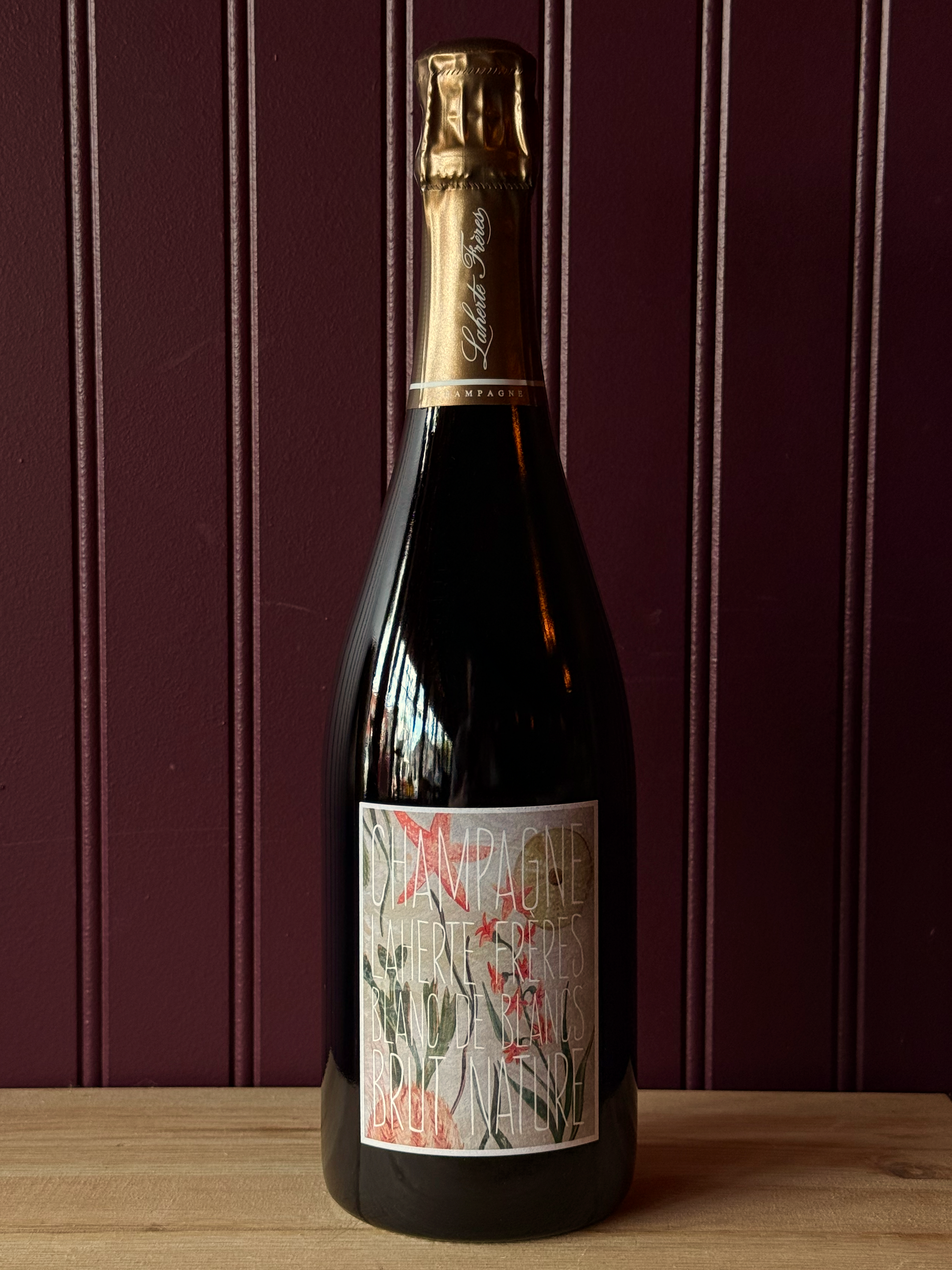 Champagne Laherte Frères Blanc de Blancs Brut Nature