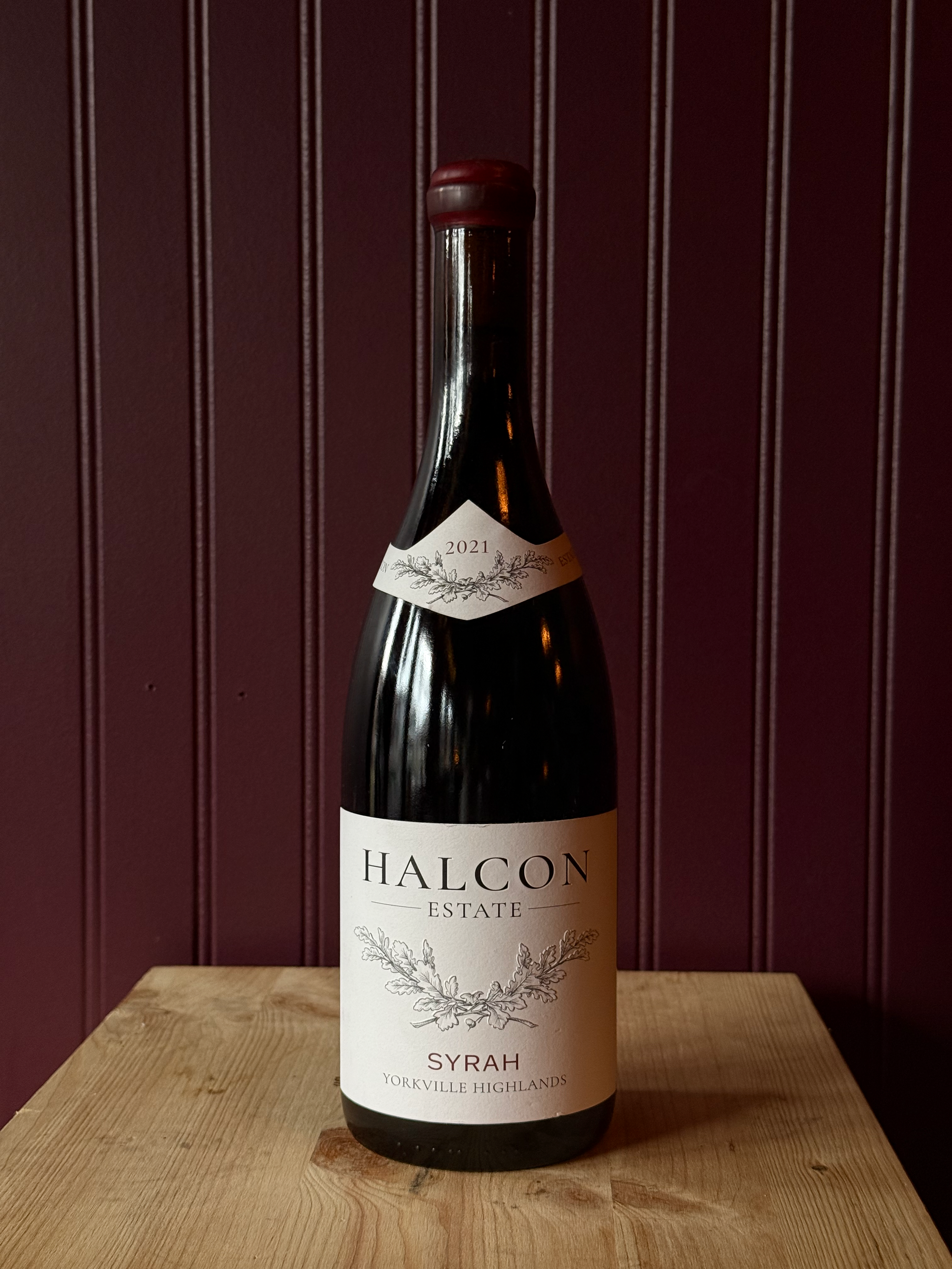 Halcon Estate Syrah, Yorkville Highlands AVA 2021