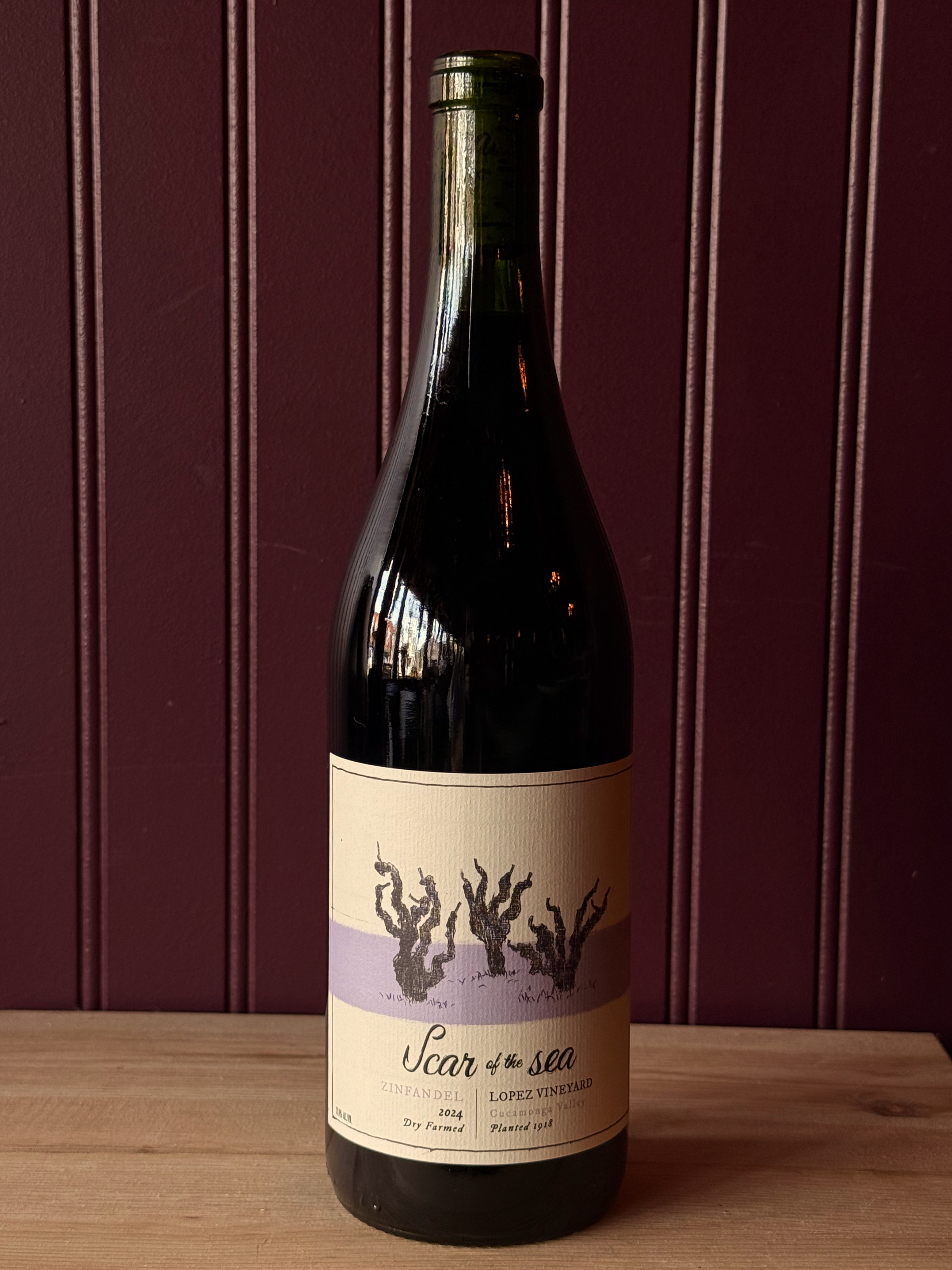 Scar of the Sea Lopez Vineyard Old Vine Zinfandel